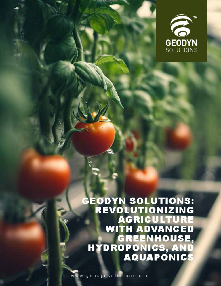 Read more about the article Geodyn Solutions: Revolutionizing Agriculture with Advanced Greenhouse, Hydroponics, and Aquaponics