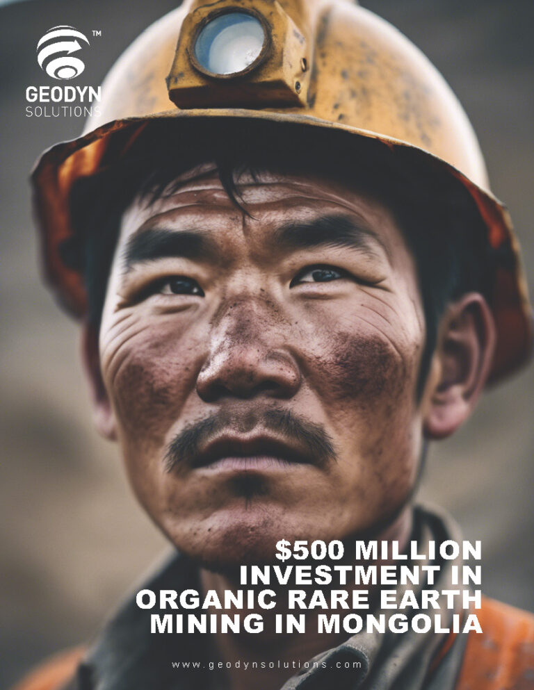 Read more about the article Proposal for Geodyn Solutions: $500 Million Investment in Organic Rare Earth Mining in Mongolia