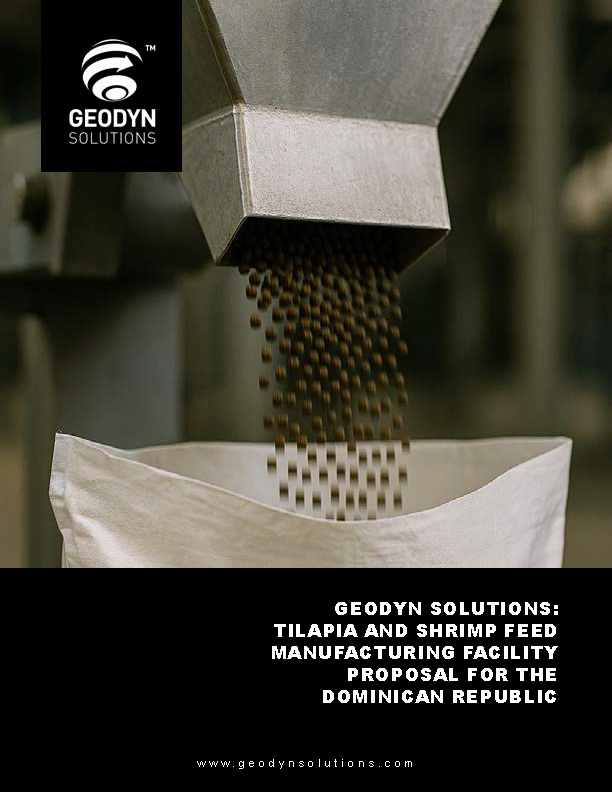 Read more about the article Geodyn Solutions: Enhanced Tilapia and Shrimp Feed Manufacturing Facility Proposal for the Dominican Republic