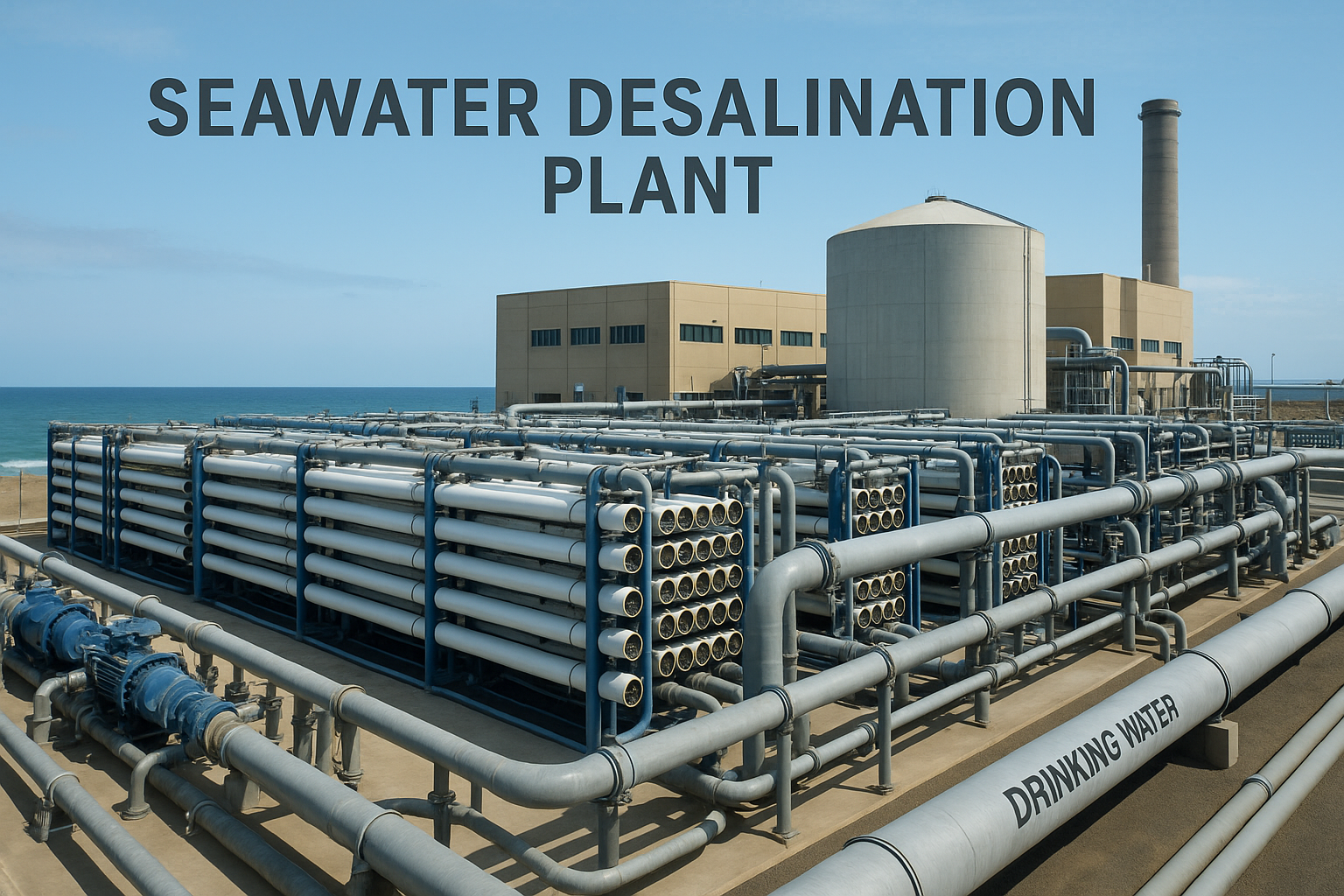 You are currently viewing Proposal for a 100,000 Mt/day Seawater Desalination Plant in Indonesia