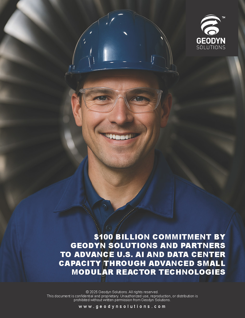 100 Billion Commitment by Geodyn Solutions and Partners to Advance US AI and Data Center Capacity through Advanced Small Modular Reactor Technologies