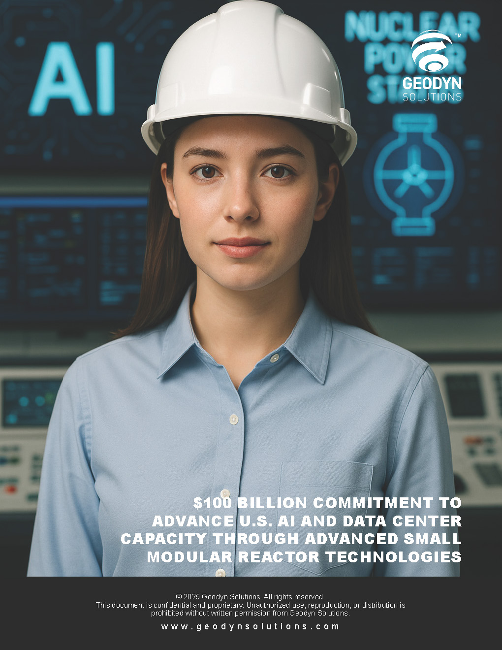 100 Billion Commitment to Advance US AI and Data Center Capacity through Advanced Small Modular Reactor Technologies