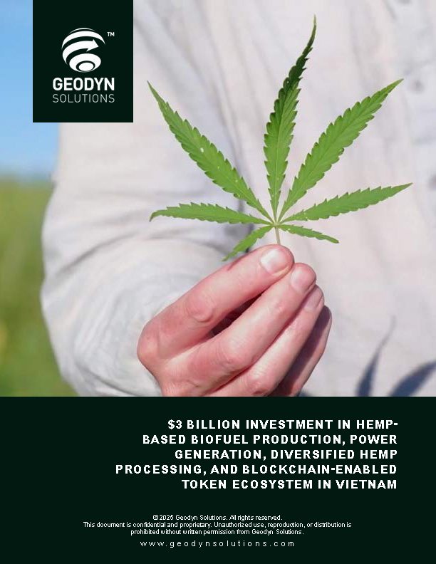 Read more about the article 3 Billion Investment in Hemp-Based Biofuel Production-Power Generation- Diversified Hemp Processing in Vietnam