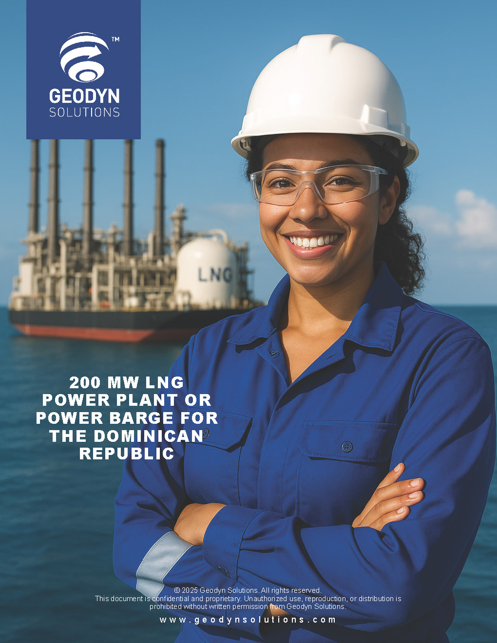 Read more about the article Geodyn Solutions Proposal: 200 MW LNG Power Plant or Power Barge for the Dominican Republic