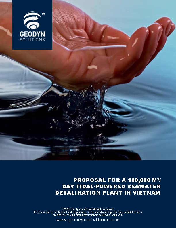 Read more about the article Proposal for a 100,000 m³/day Tidal-Powered Seawater Desalination Plant in Vietnam