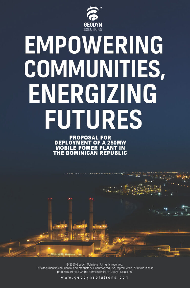 Read more about the article Proposal for Deployment of a 250MW Mobile Power Plant in the Dominican Republic